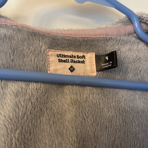 Ultimate Soft Shell Jacket - Pink - Girls Size 4 - Sam’s Club- cheetah pattern - Picture 7 of 10